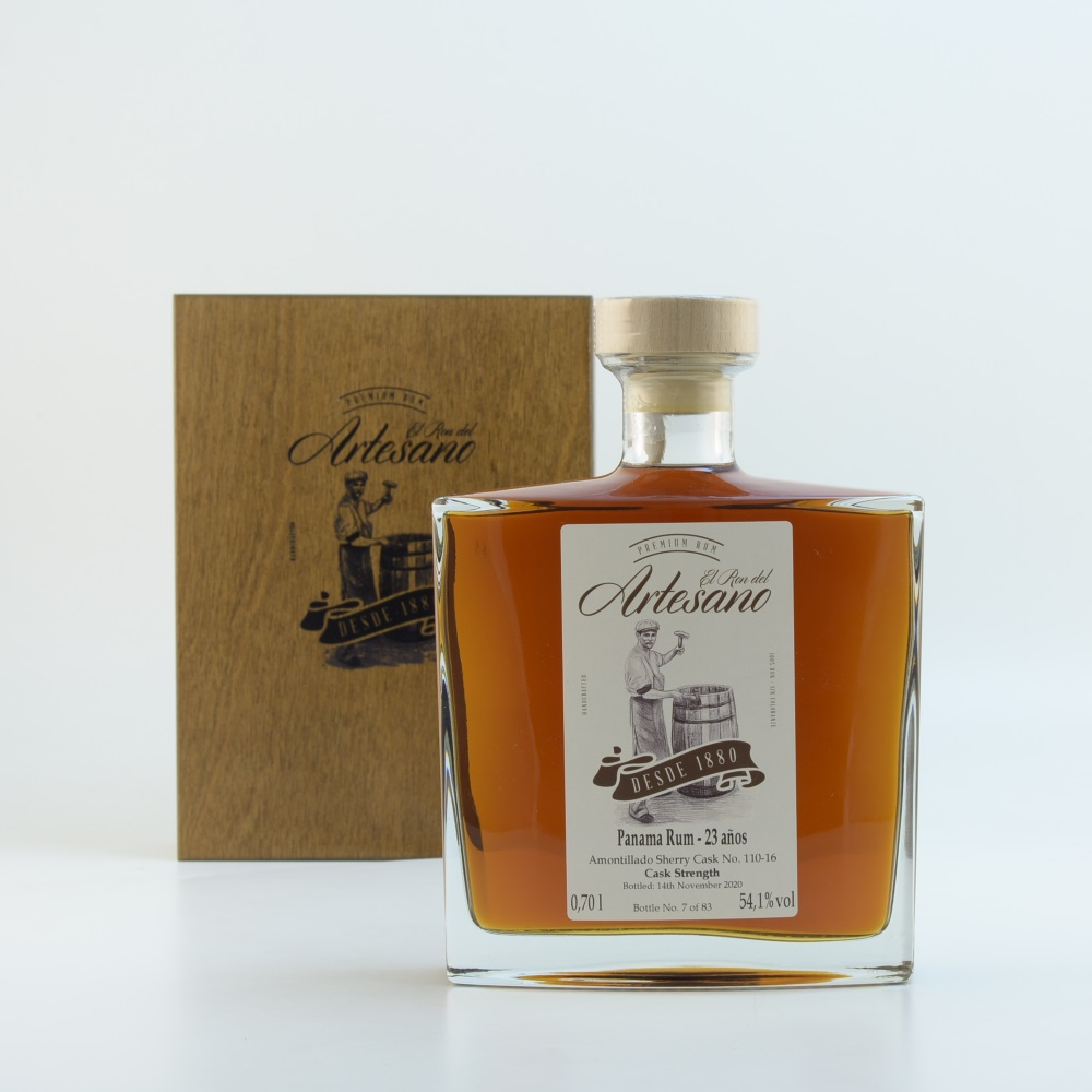 El Ron del Artesano 23 Jahre Amontillado Sherry Single Cask Strength