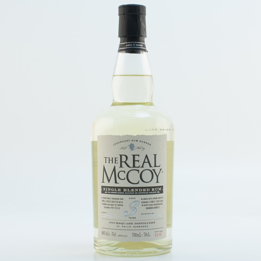 The Real McCoy Rum 3 Jahre
