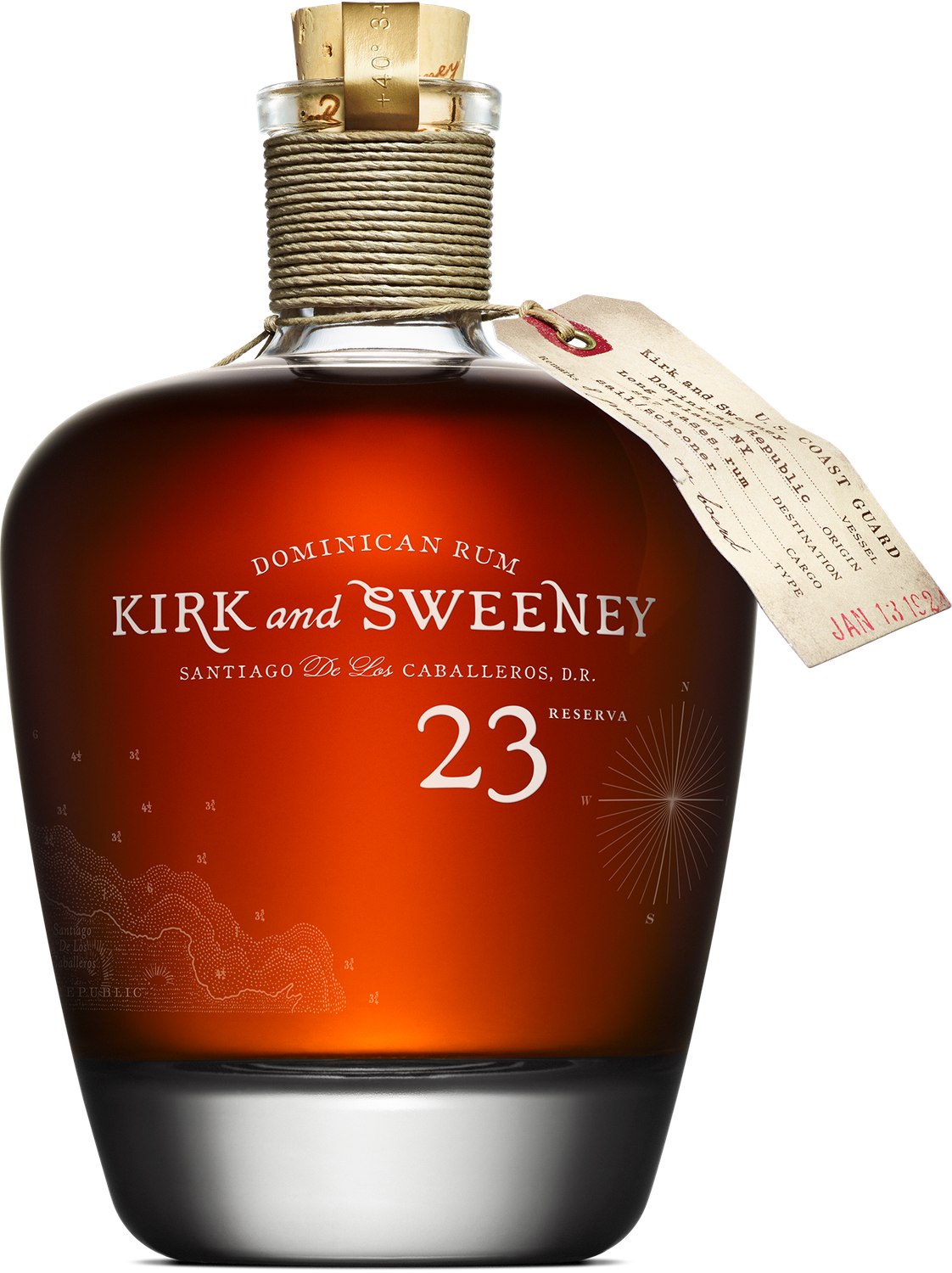 
Kirk and Sweeney 23 Years Dominican Rum
