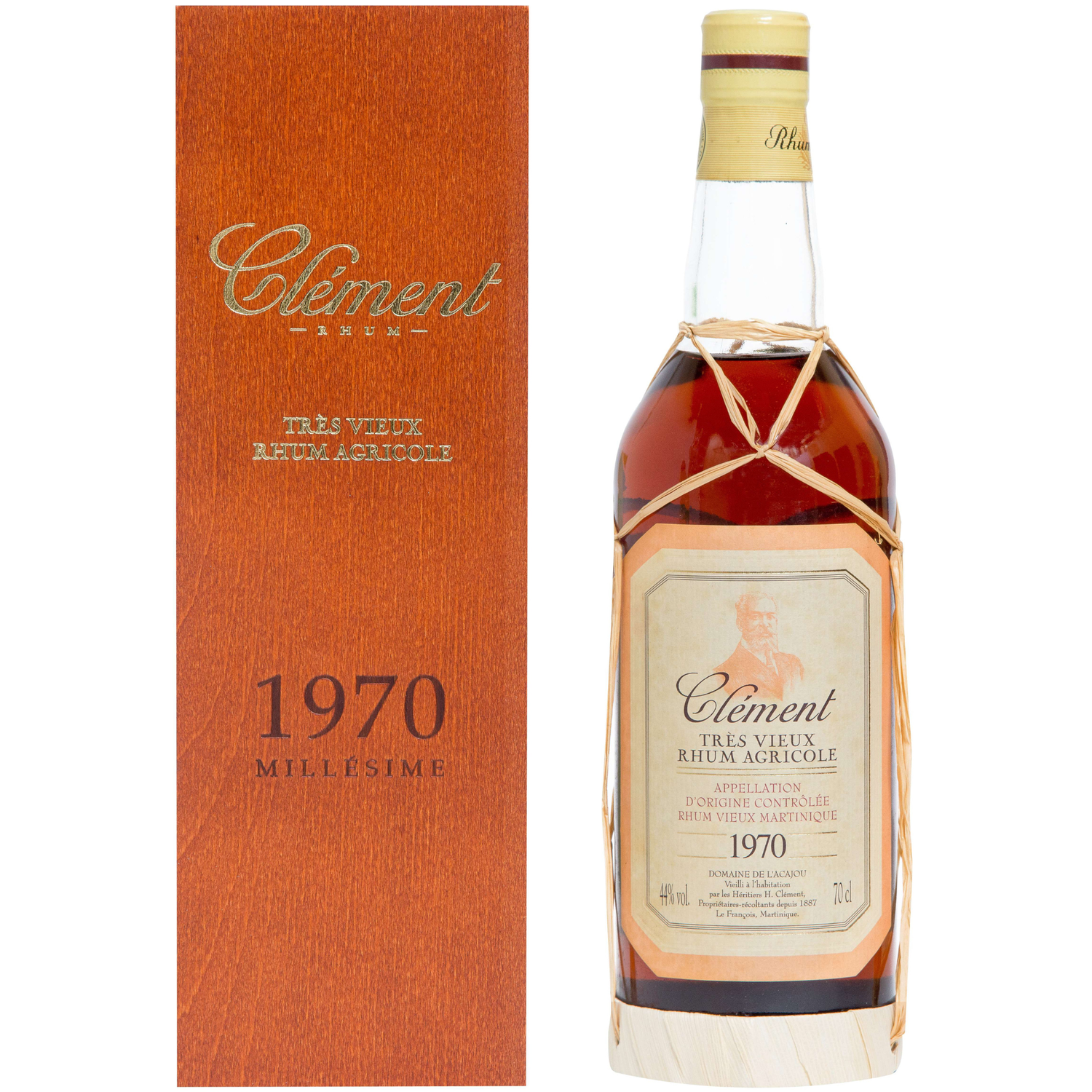 Clement Rhum Vieux Vintage 1970