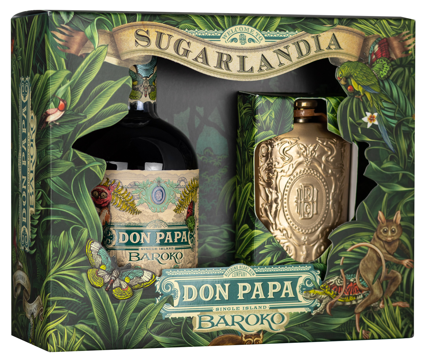 Don Papa Baroko (Rum-Basis) mit Geschenverpackung