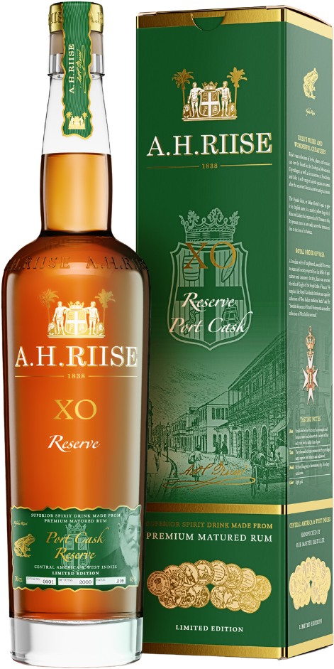 A.H. Riise XO Reserve Port Cask Rum Ltd. Edt. (Rum-Basis)