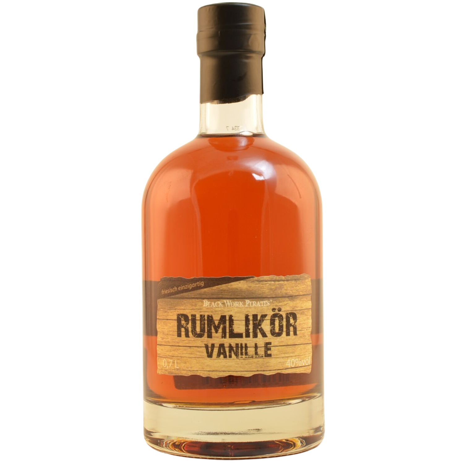 Black Work Pirates Vanilla Rumlikör