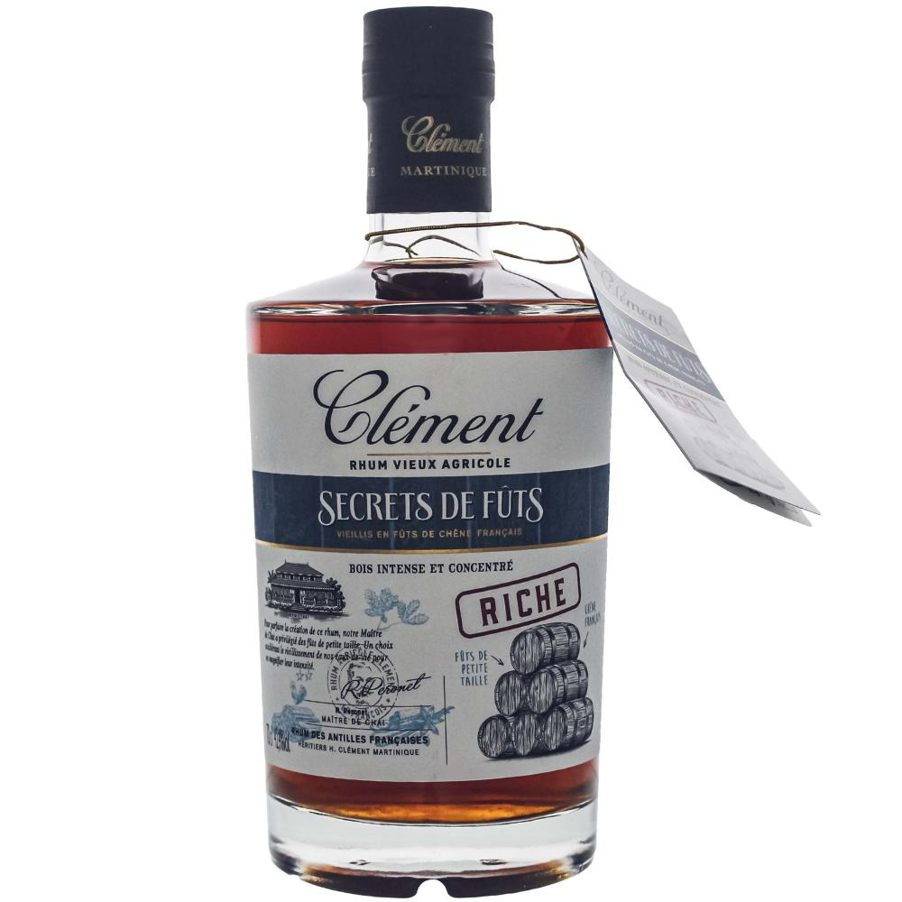 Clement Tres Vieux Rhum Agricole Secrets de Futs Riche