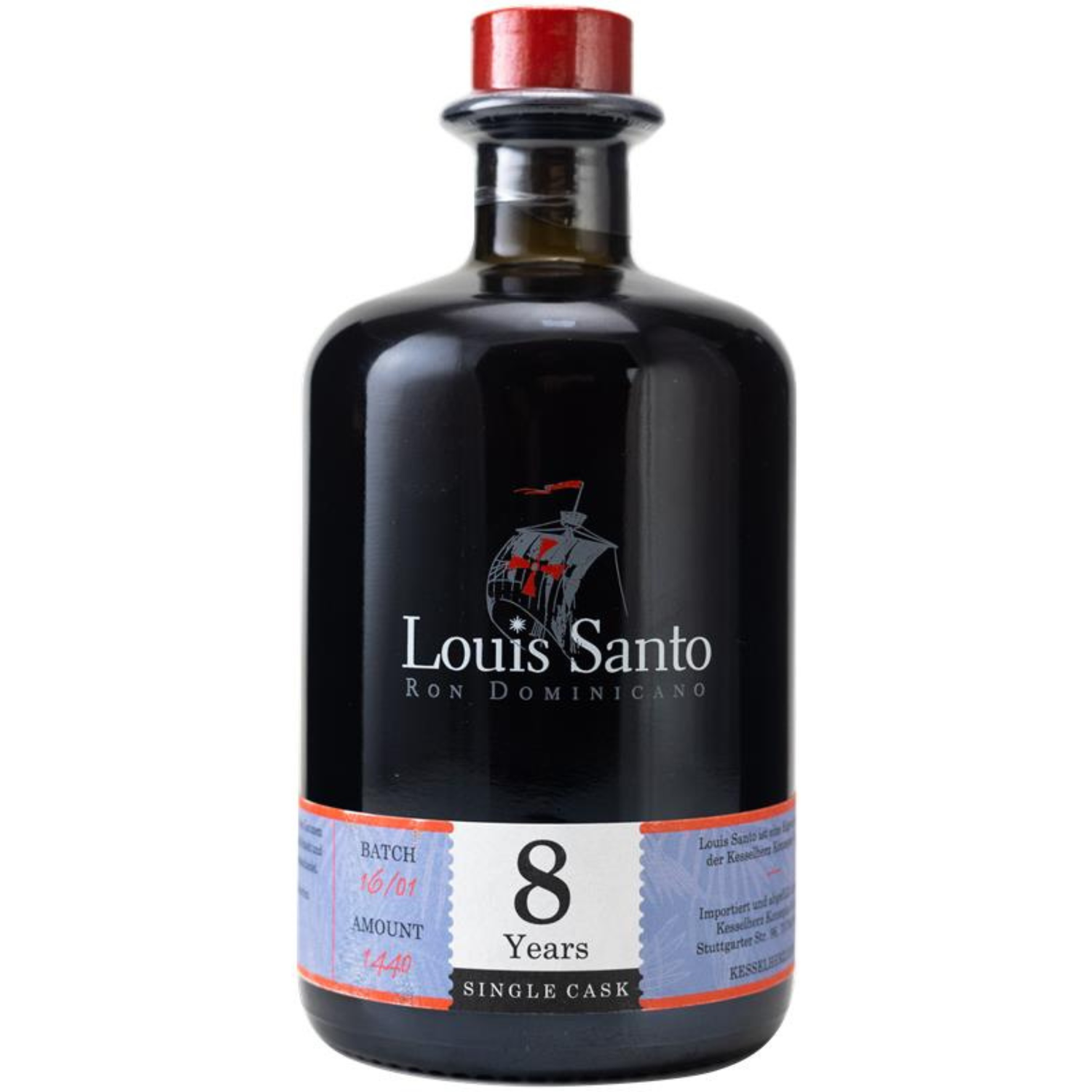 Louis Santo Ron Dominicano 8 Jahre Rum
