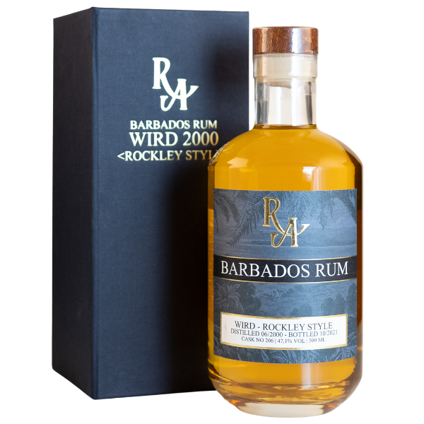 Rum Artesanal Barbados WIRD Rockley Style Single Cask 2000/2021