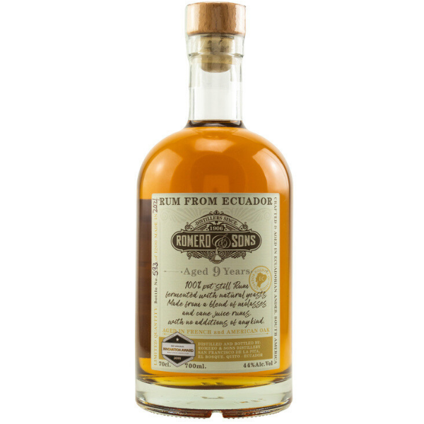 Romero & Sons 9 Jahre Rum