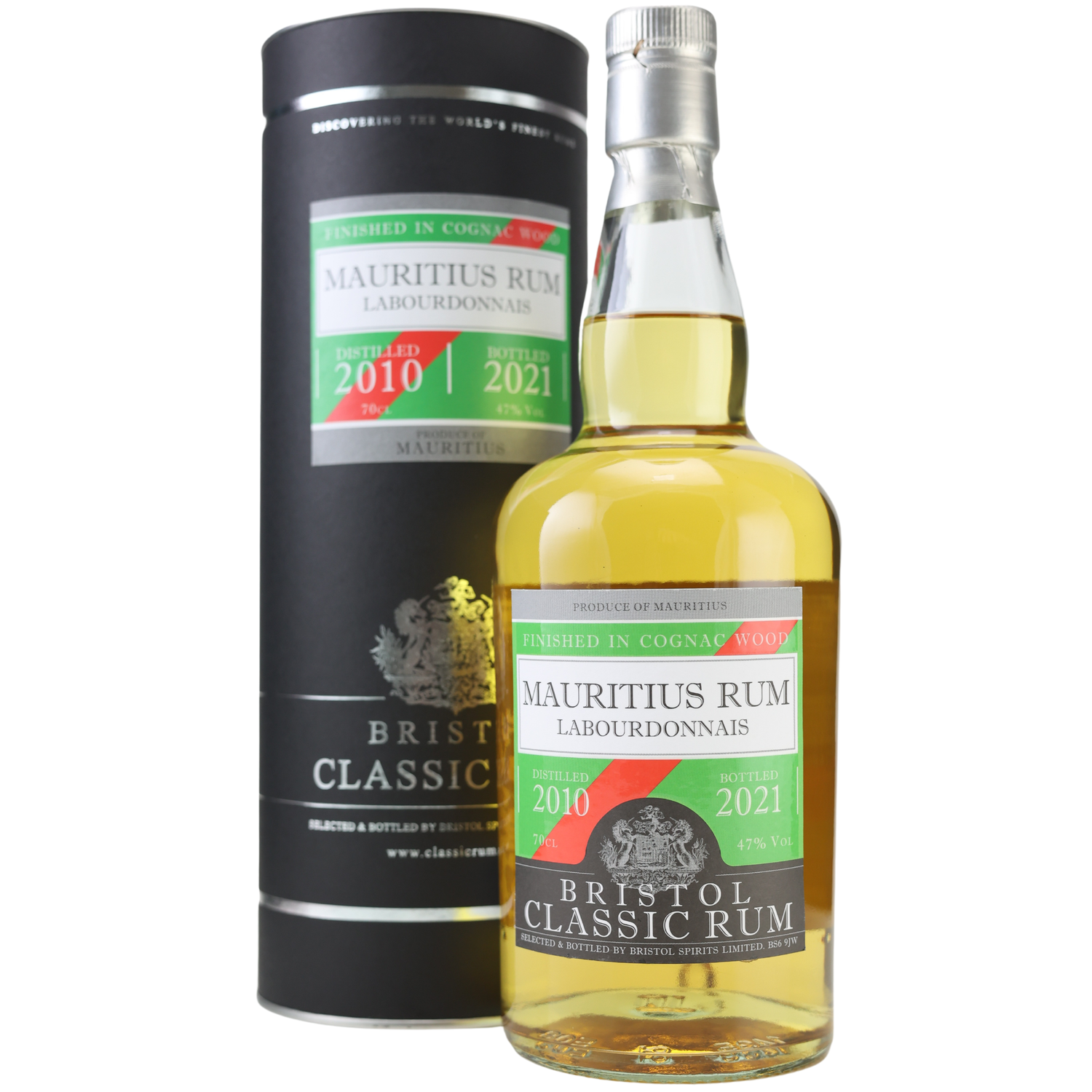 Bristol Mauritius Labourdonnais Rum 2010/2021 Cognac Finish