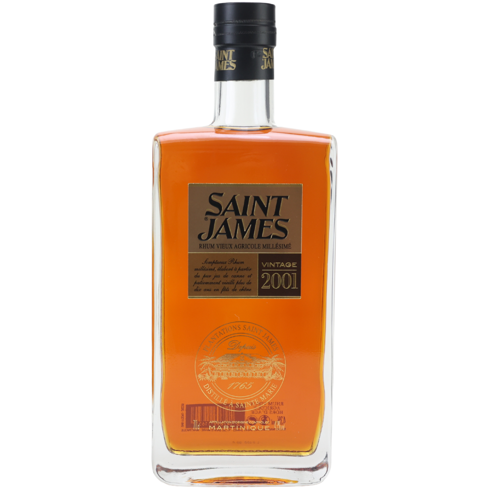 Saint James Rhum Millésime 2001