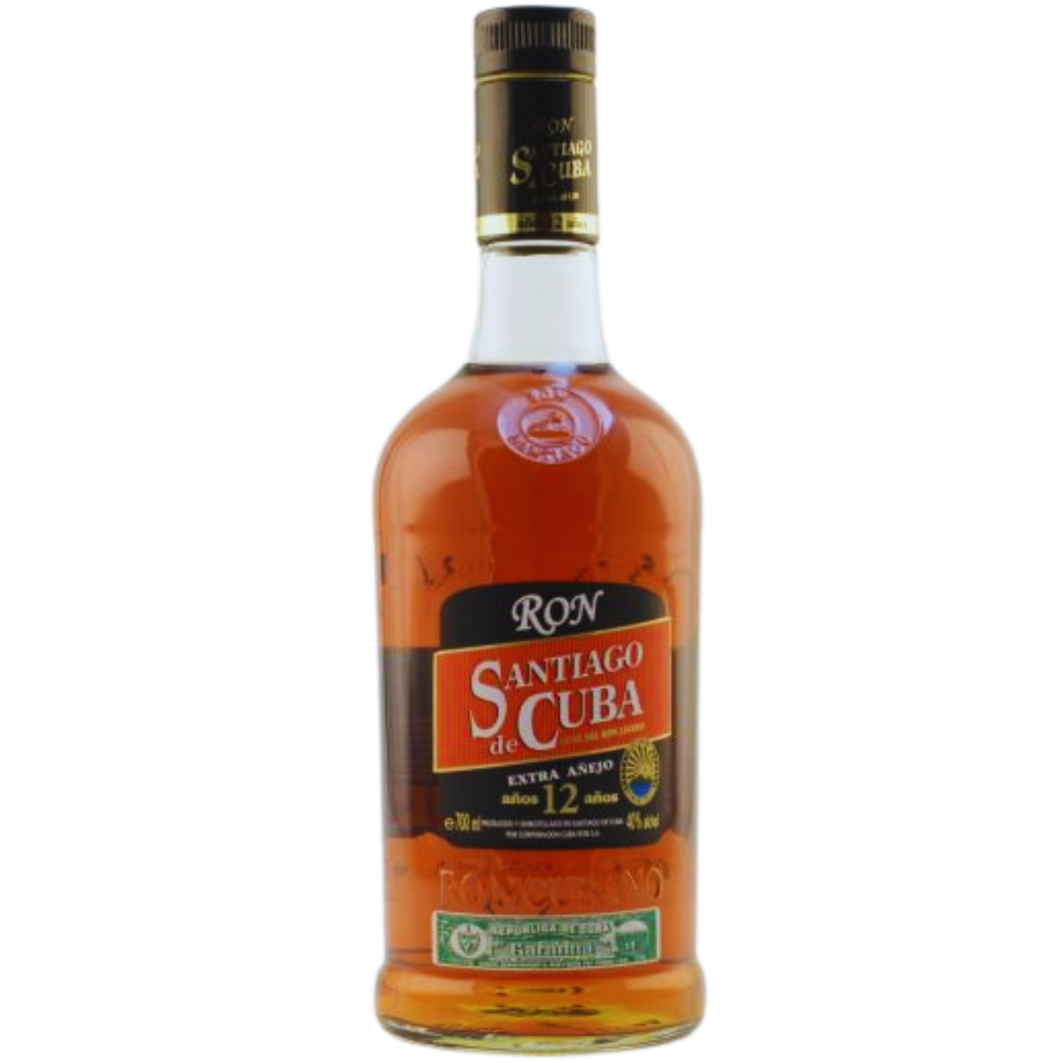 Santiago de Cuba Extra Anejo 12 Jahre Rum