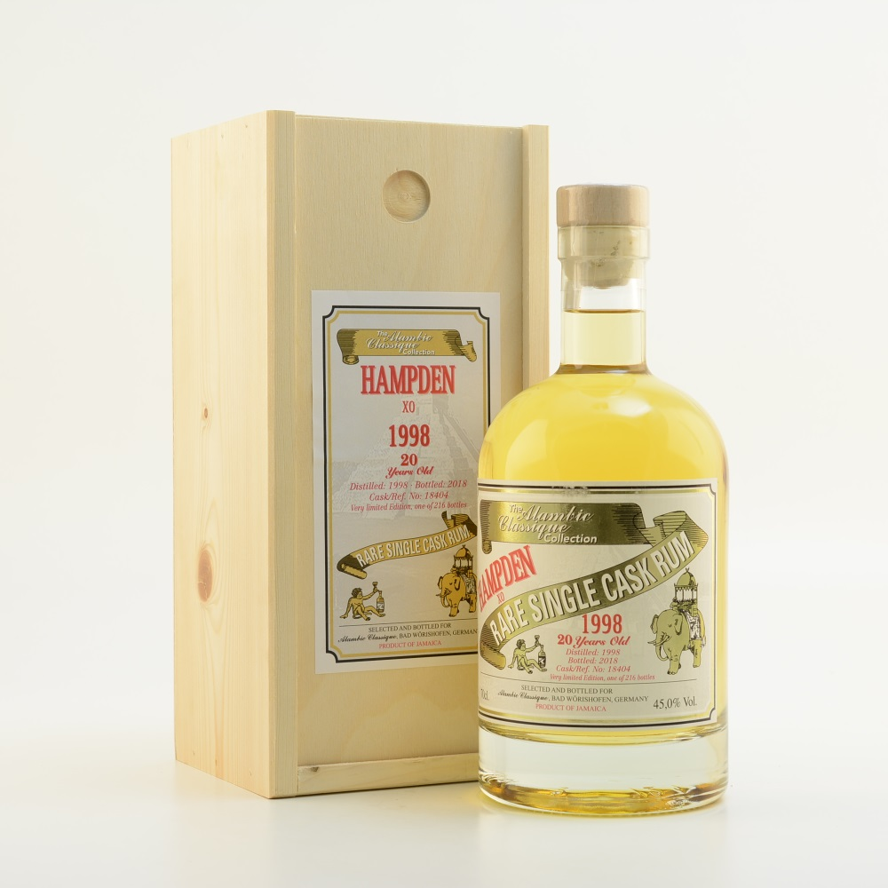 Alambic Classique Rum Hampden XO 20 Jahre Jamaika