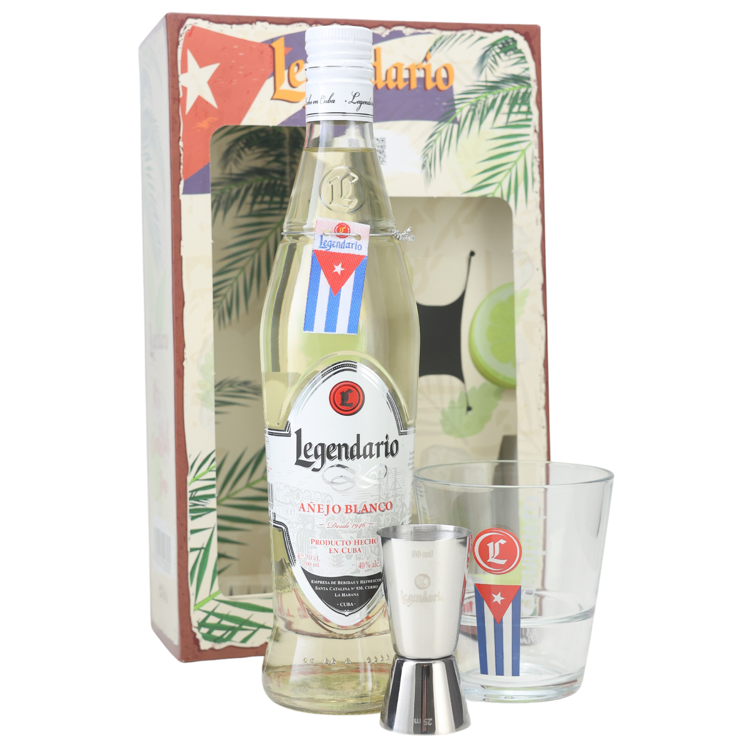 Legendario Anejo Blanco Mojito Geschenkset
