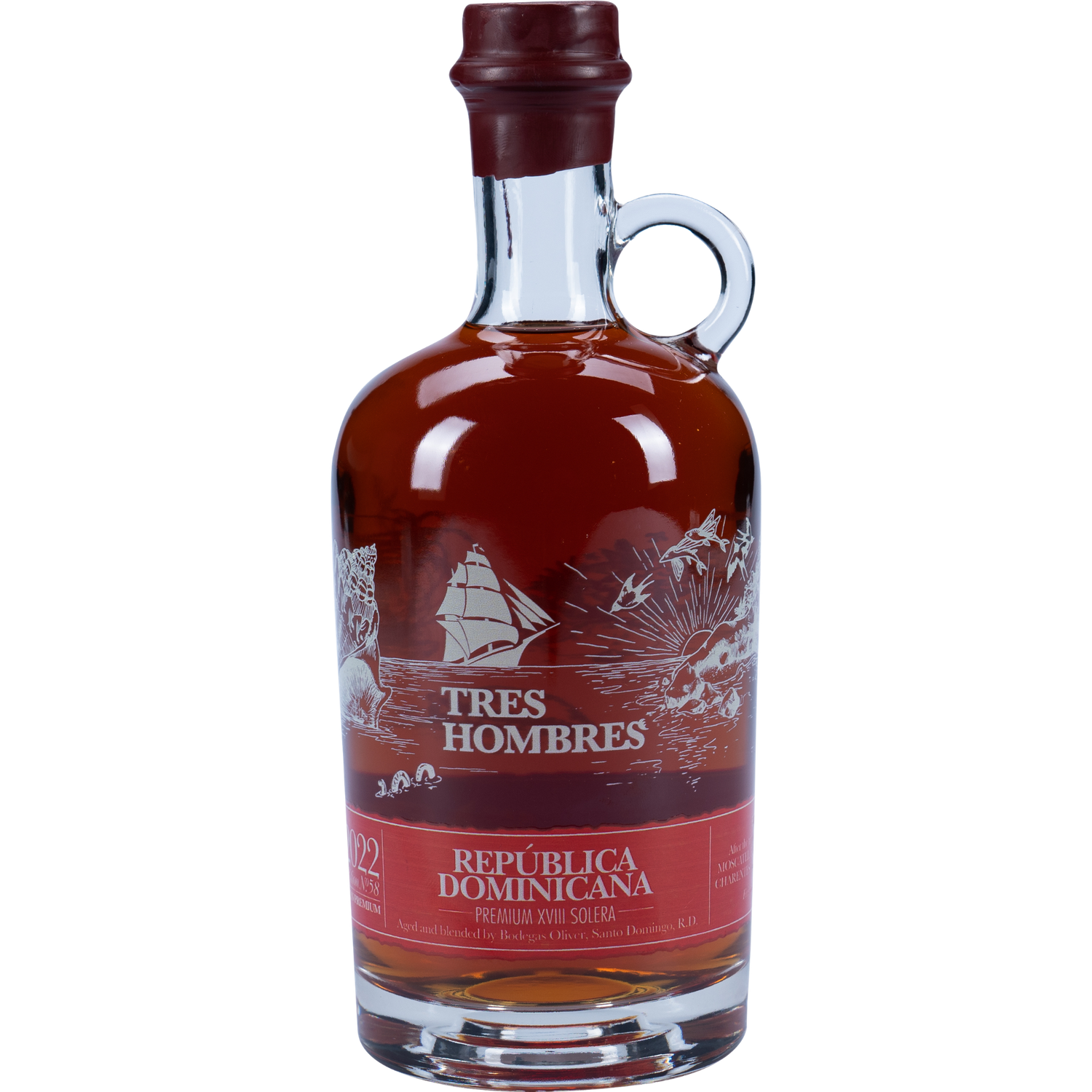Tres Hombres 2022 Edition 058 Dom. Rep. 18 Jahre Solera Rum