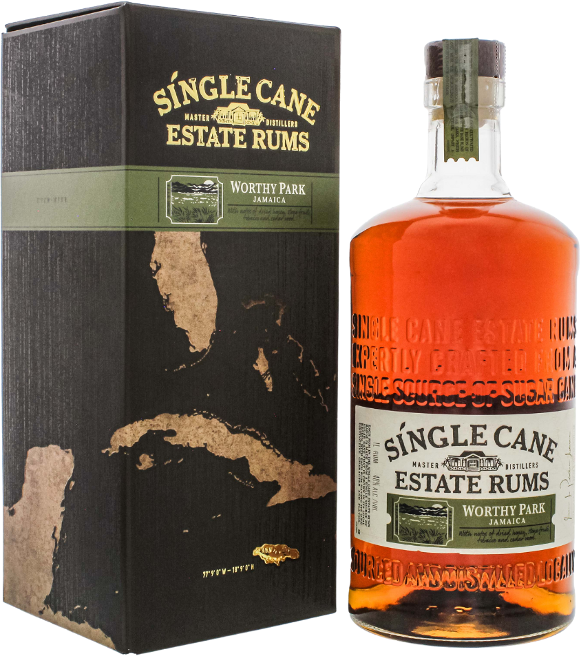 Single Cane Estate Rums Worthy Park Jamaica