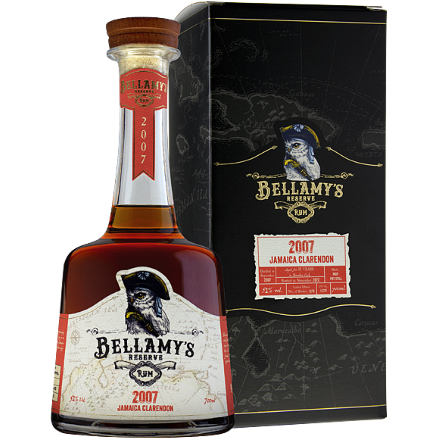 Bellamys Reserve Rum Clarendon 2007
