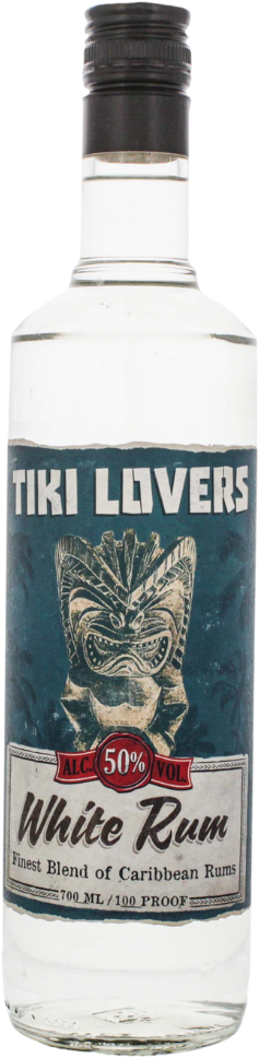 Tiki Lovers White Rum  50%
