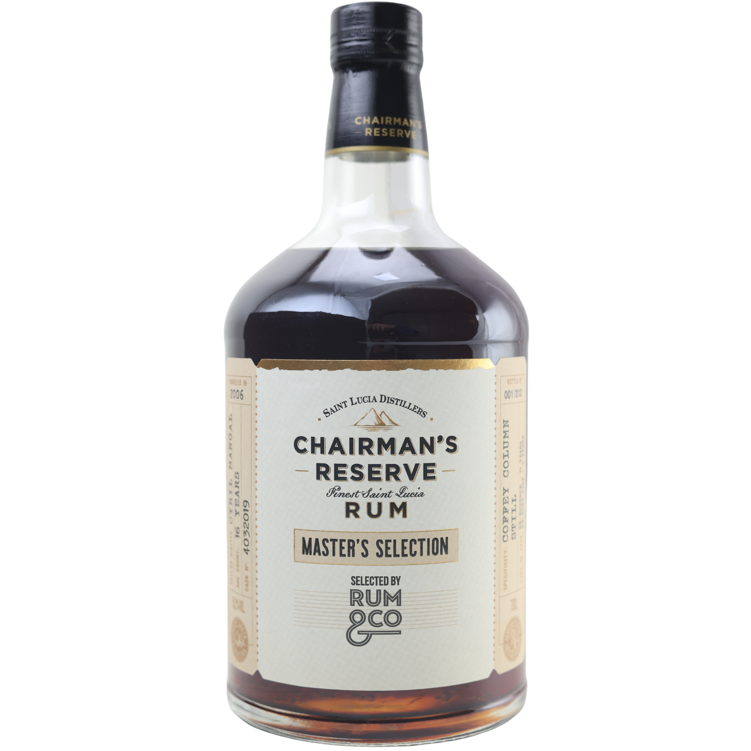 Chairmans Reserve Masters Selection Coffey Column Still 2006 Rum