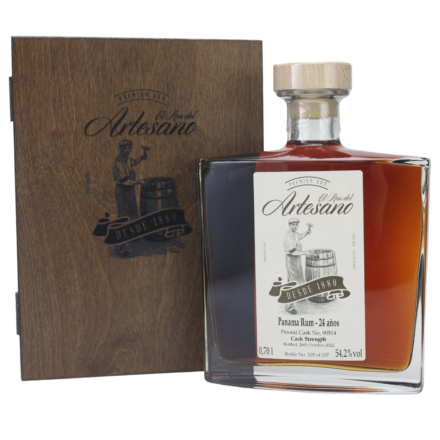 El Ron del Artesano 24 Jahre Priorat Cask CS