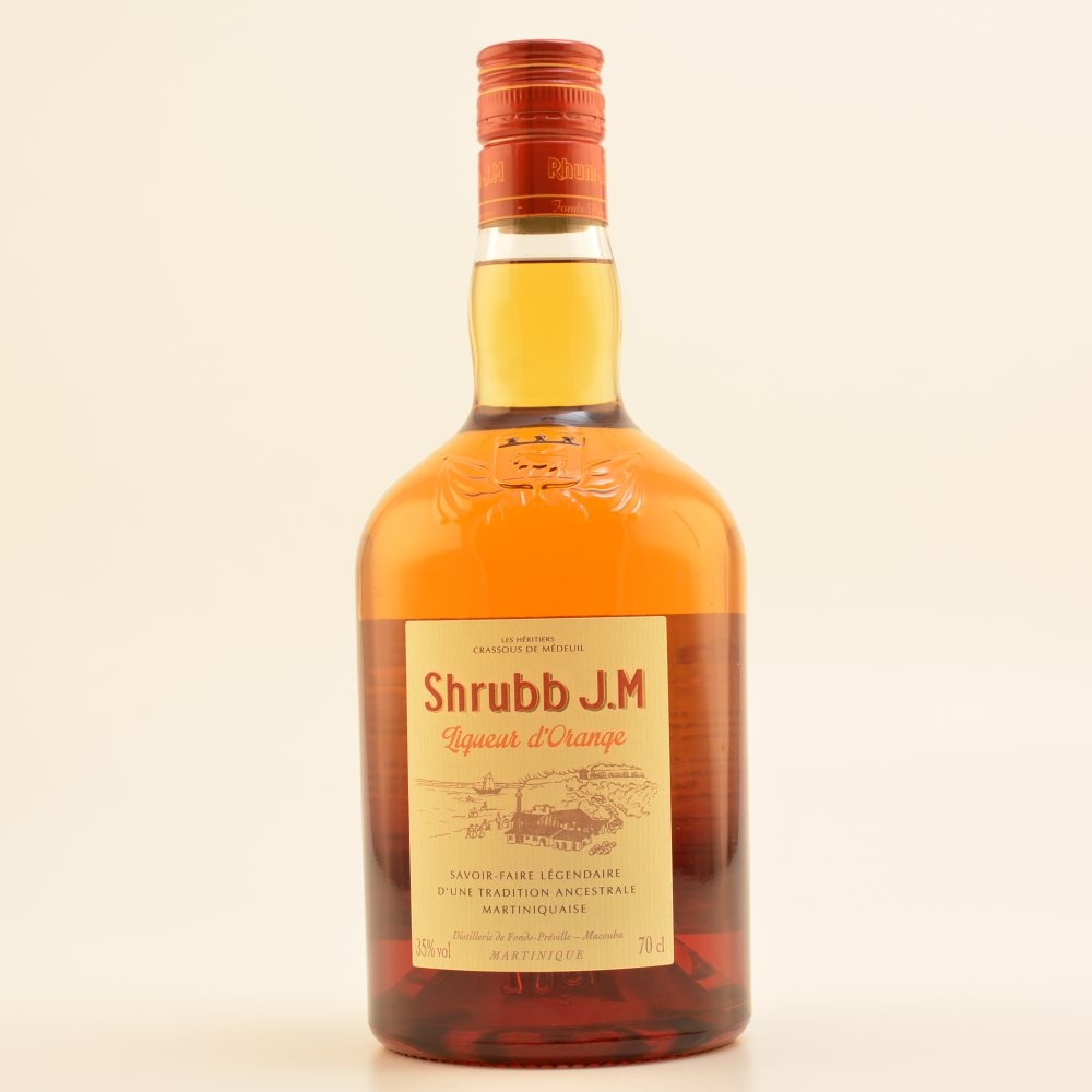 Rhum J.M Shrubb Liqueur d'Orange