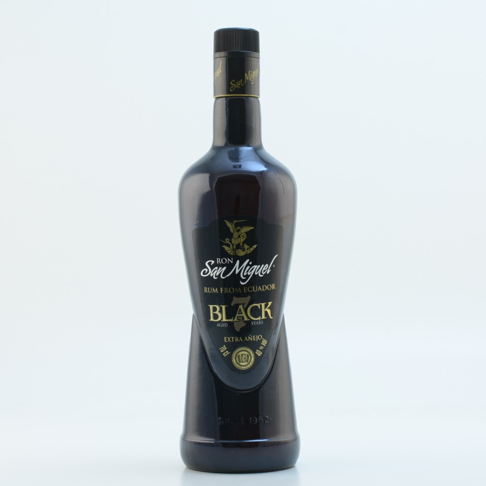 Ron San Miguel Black 7 Extra Añejo Rum