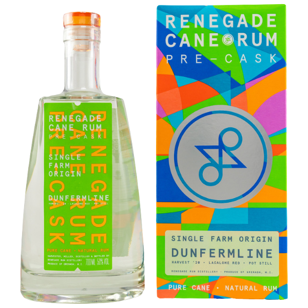 Renegade Pre-Cask Dunfermline 1st Release Pot Still Cane Rum