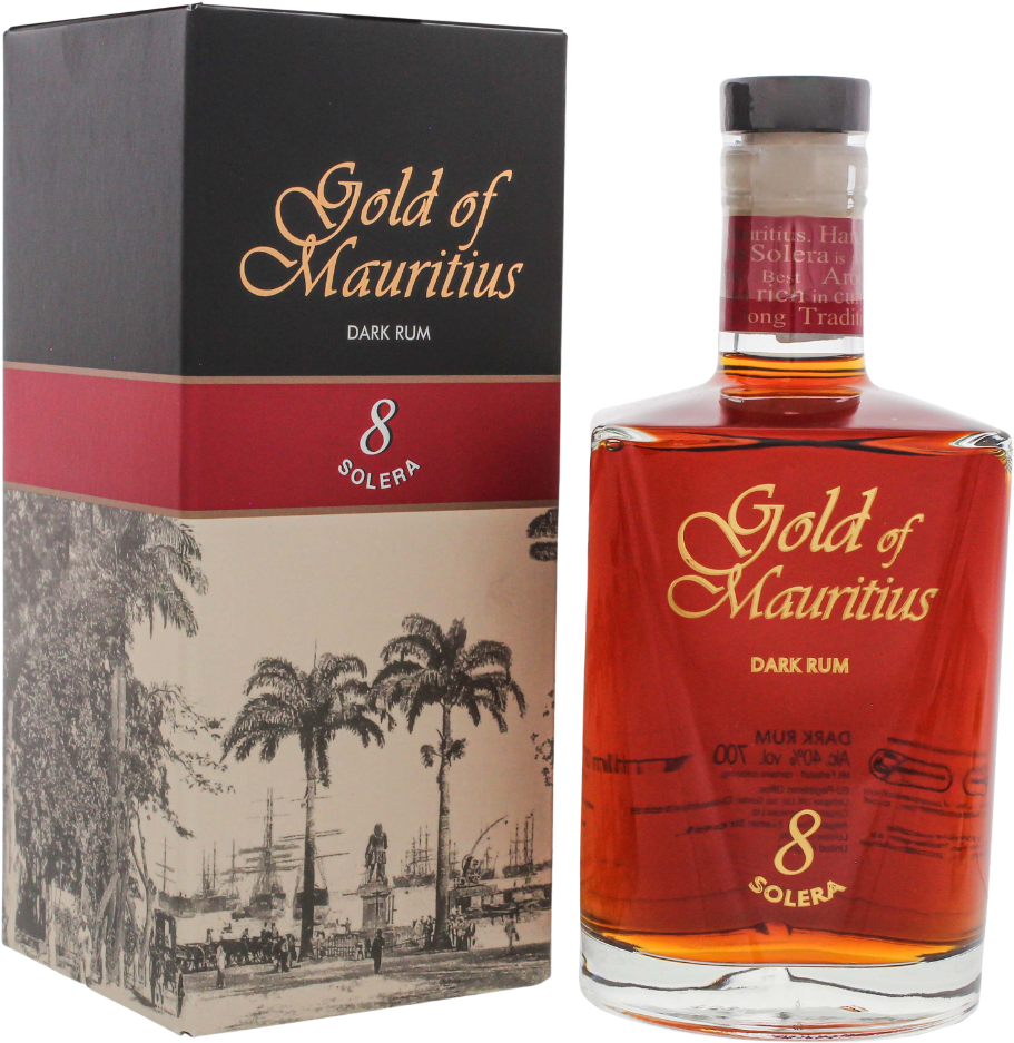 Gold of Mauritius Dark Rum 8 Jahre Solera