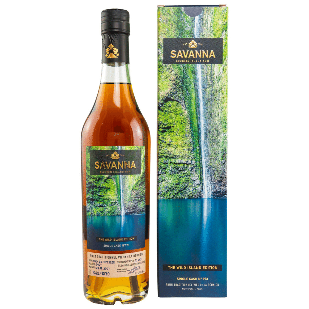 Savanna Rhum Vieux Traditionnel The Wild Island Single Cask 13 Jahre 973 Limited Edition