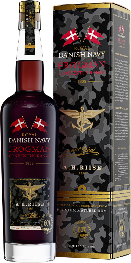 A.H. Riise Danish Navy "Frogman Conventus Ranae" (Rum-Basis)