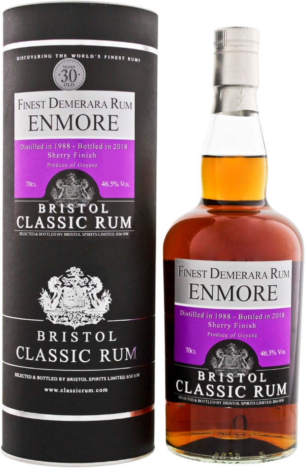 Bristol Enmore Guyana Rum 1988/2018 (30J) Sherry Finish