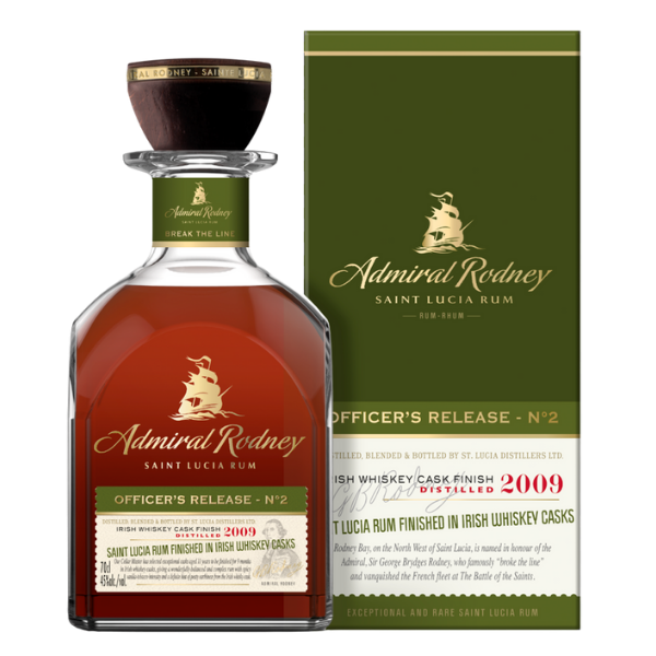 Admiral Rodney Officer´s Release N°2 Irish Whiskey Cask Finish Rum