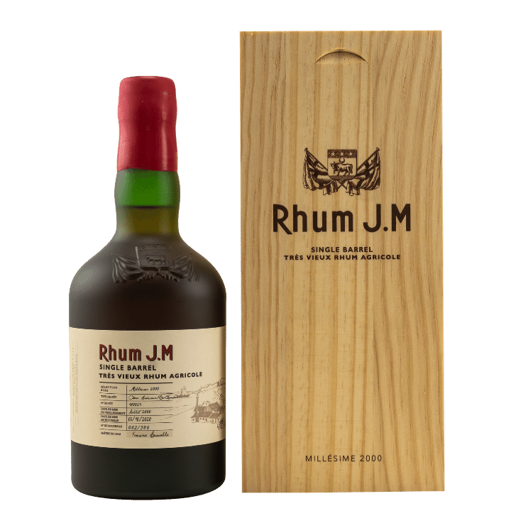 Rhum J.M Singel Barrel Millesime 2000