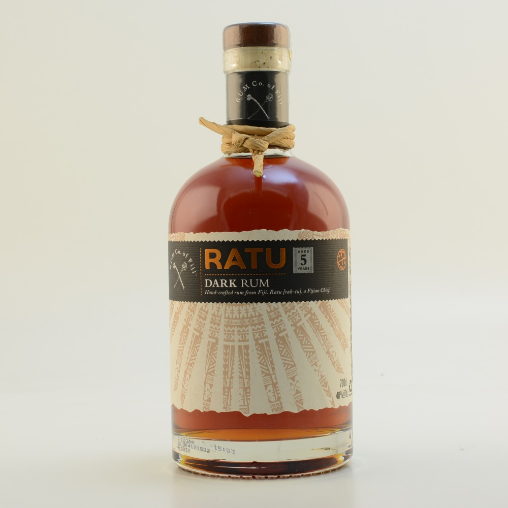 RATU Fijian Premium Dark Rum 5 Jahre